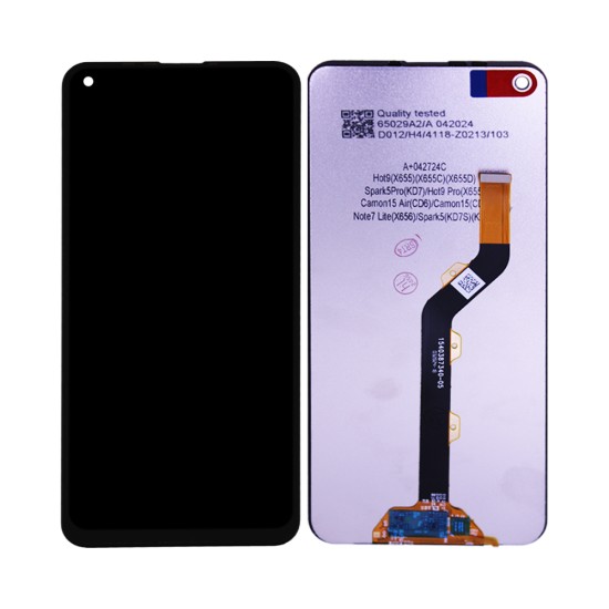 Touch+Display Infinix Hot 9/Hot 9 Pro/X655C Black Touch+Display Infinix Hot 9/Hot 9 Pro/X655C Black